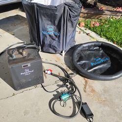 Polar Plunge machine sauna