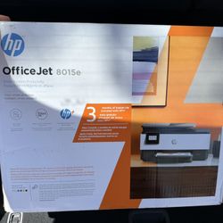 Printer office jet 8015e brand new (box not opened)