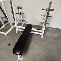 FOR SALE: Flex Fitness Flat Olympic Benches (Qty 3)