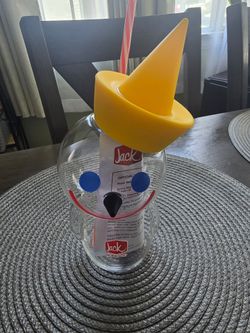 Jack in the Box glass cup