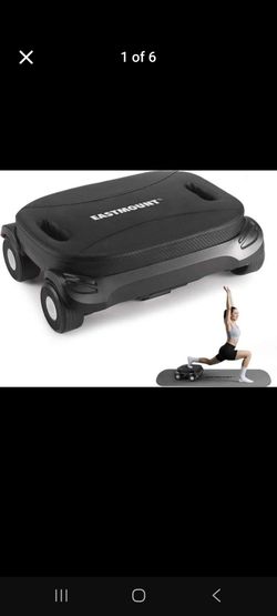 Pilates Reformer Board - Pilates Equipment Ab Roller Automatic Rebound Abdominal Wheel Home Workout