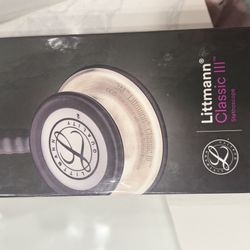 Littmann Classic III Dual Head Stethoscope Black 27in Model 5803