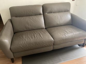 Leather Reclining Couch