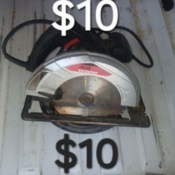 $10 DRILL MASTER 10 Amp, 7-1/4 in. Circular Saw
