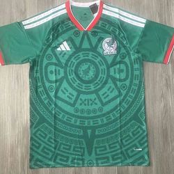 Small Medium Large XL 2XL 3xl 4xl 5xl 6xl slim fit Soccer Mexico jersey Mundial green New Jersey   long sleeve player version sleeve long sleeve Women