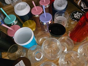 Cups and glasses free take all