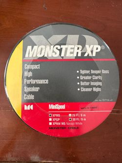 Monster XP XPMS 30ft Speaker Cable