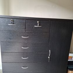 Wooden Cabinet Cum Dresser For Sale