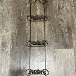 Vintage Metal Plate Holder