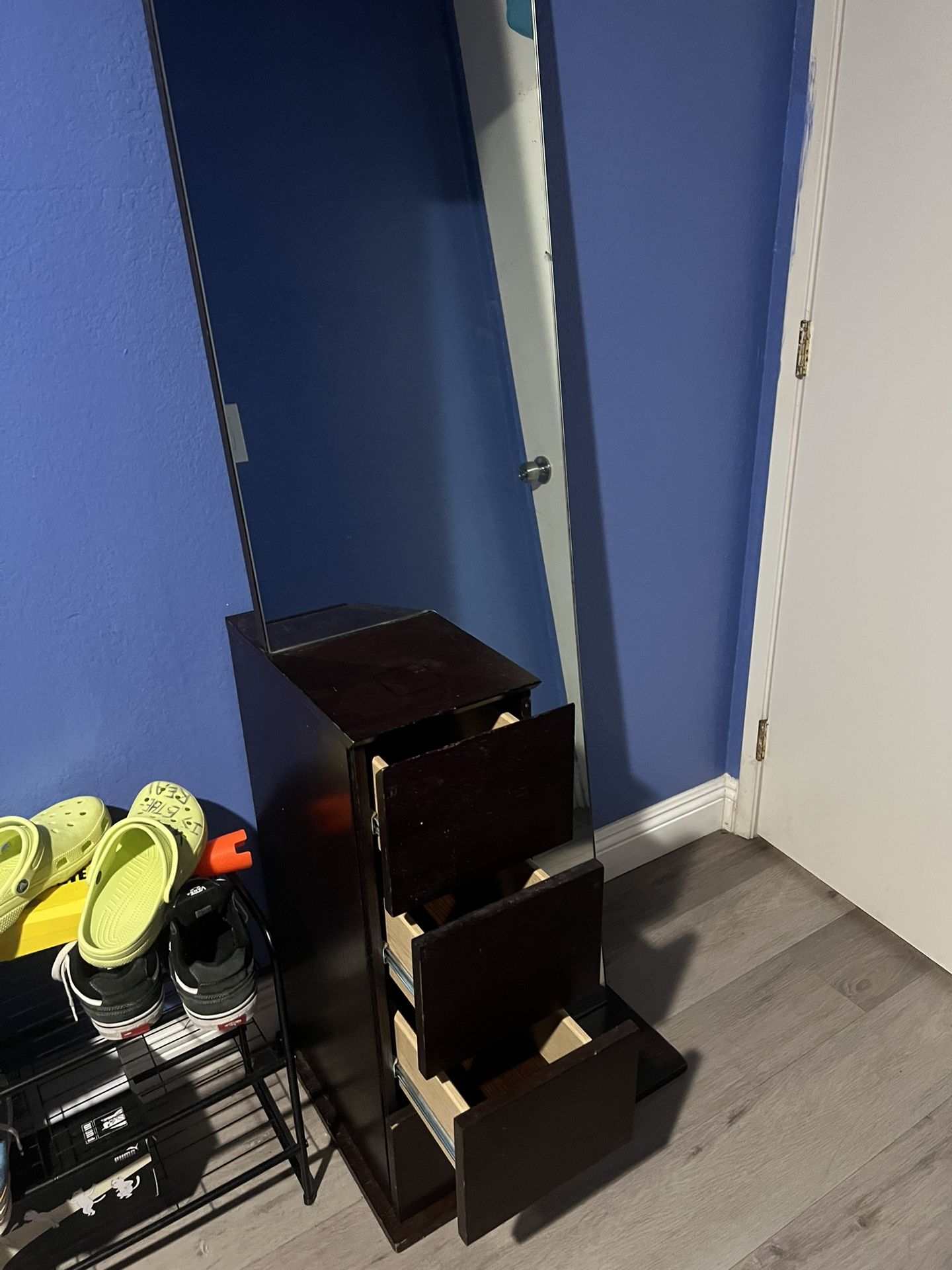 Mirror With Cabinets