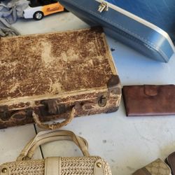 Vintage Luggage And Purses 