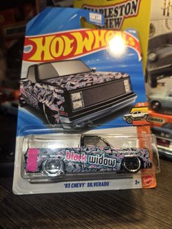 Hot Wheels 2026 Black Widow - "1983 Chevy Silverado"