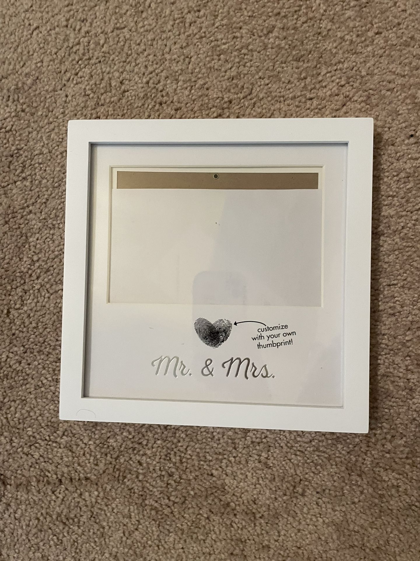 Marriage Frame ( Comes With Ink For Fingerprints)