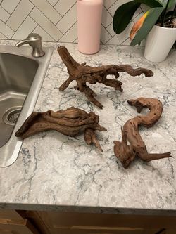 Driftwood pieces for aquarium or decor