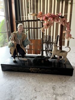 JAPANESE vintage Hina ningyo doll