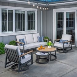 SunVilla Sara 5-piece Outdoor Patio Seating Set