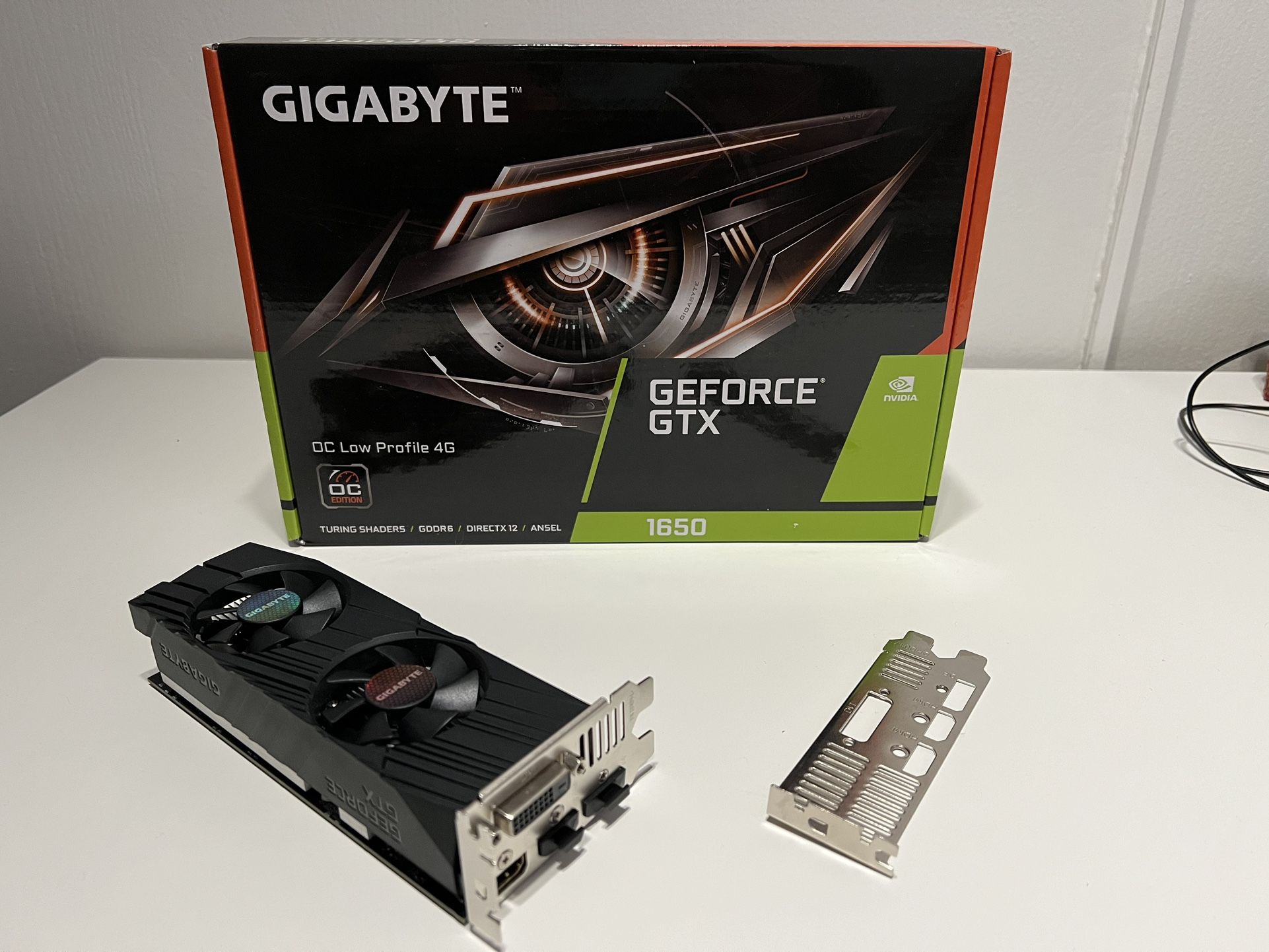 Geforce Gtx 1650 Fastest Low Profile Gpu D6 Oc Nvidia Gigabyte Gtx