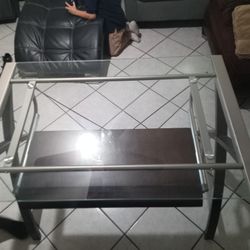 Glass Desk