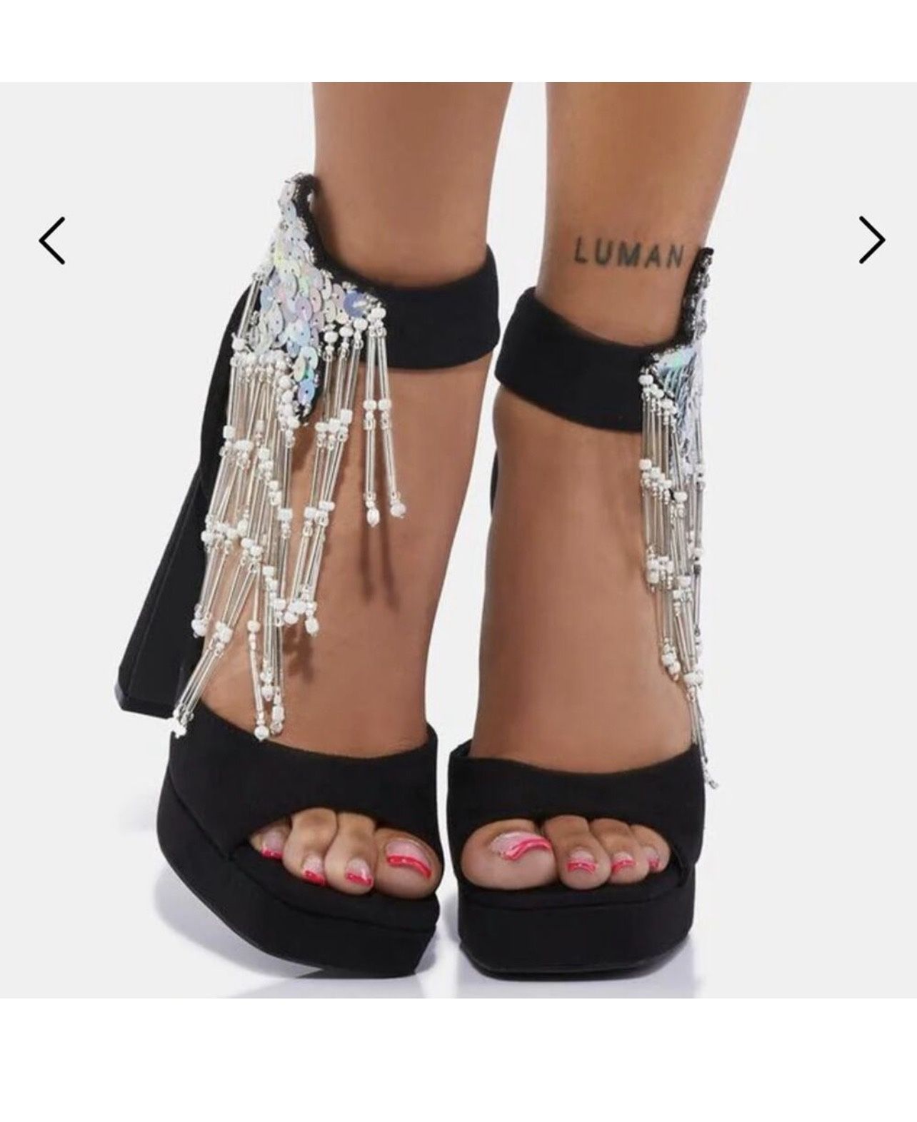 BNIB Shine Bright Platforms From Dolls Kill 8.5