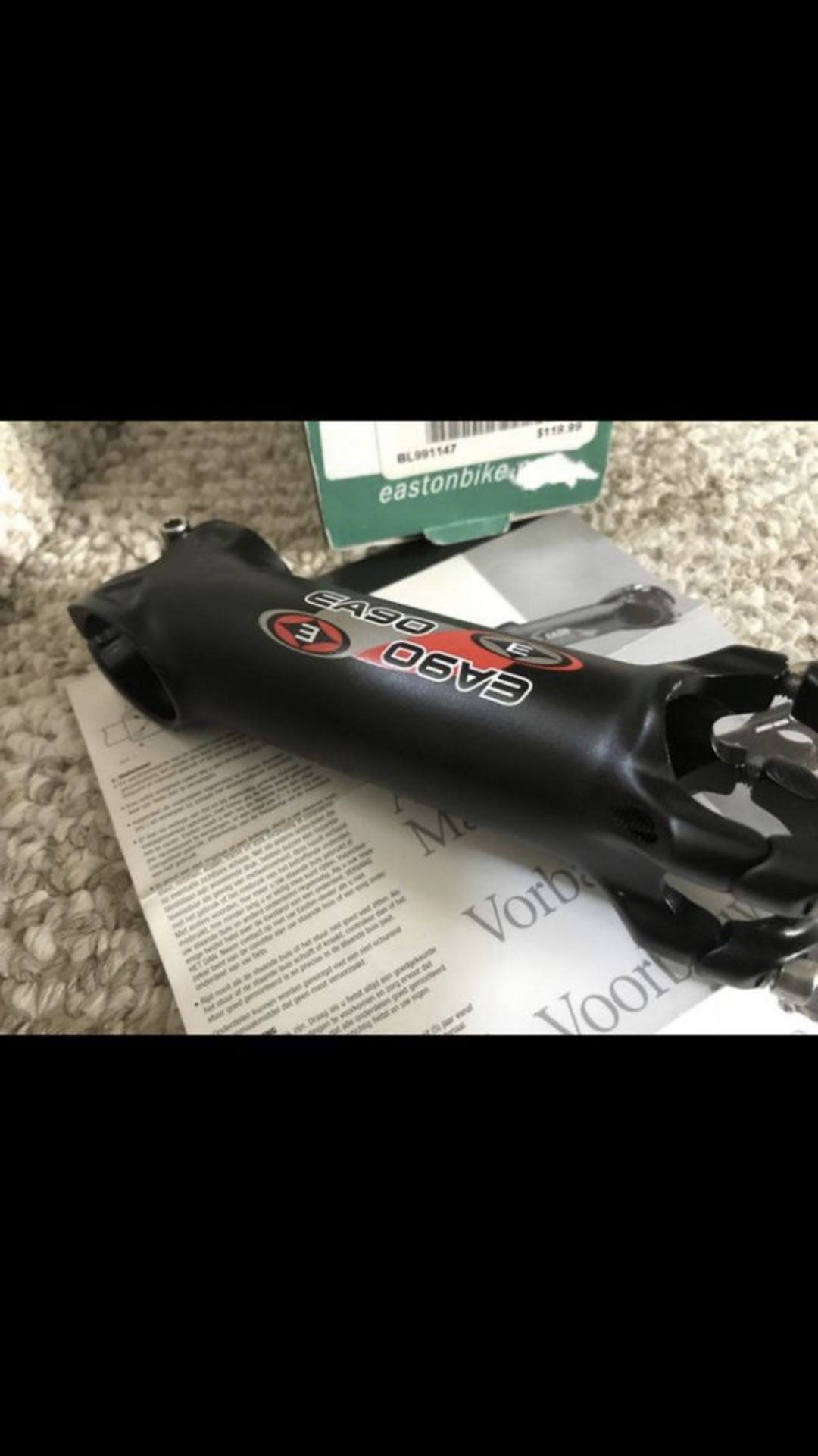 EASTON BIKE HANDLEBAR STEM