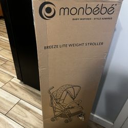 Monbebe Breeze Lightweight Compact Baby Stroller - Heather Camo