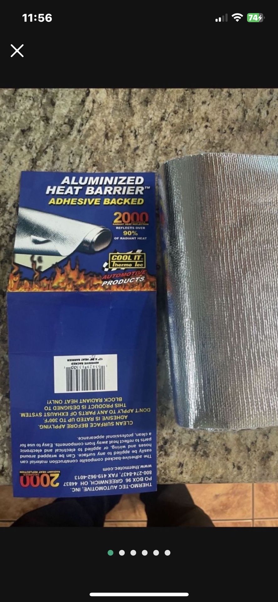 Battery Heat Shield Wrap And Wrap Kit ABS Other Stuff