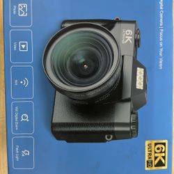 Yatao Digital Cameras for Photography and Vlogging, 6K 64MP