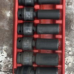 NPT Impact Swivel Socket Set