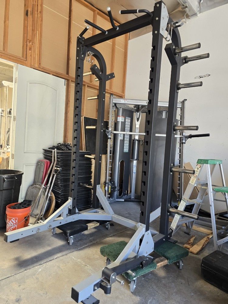 Half Squat Rack Commercial Gym Equipment Exercise Fitness Workout