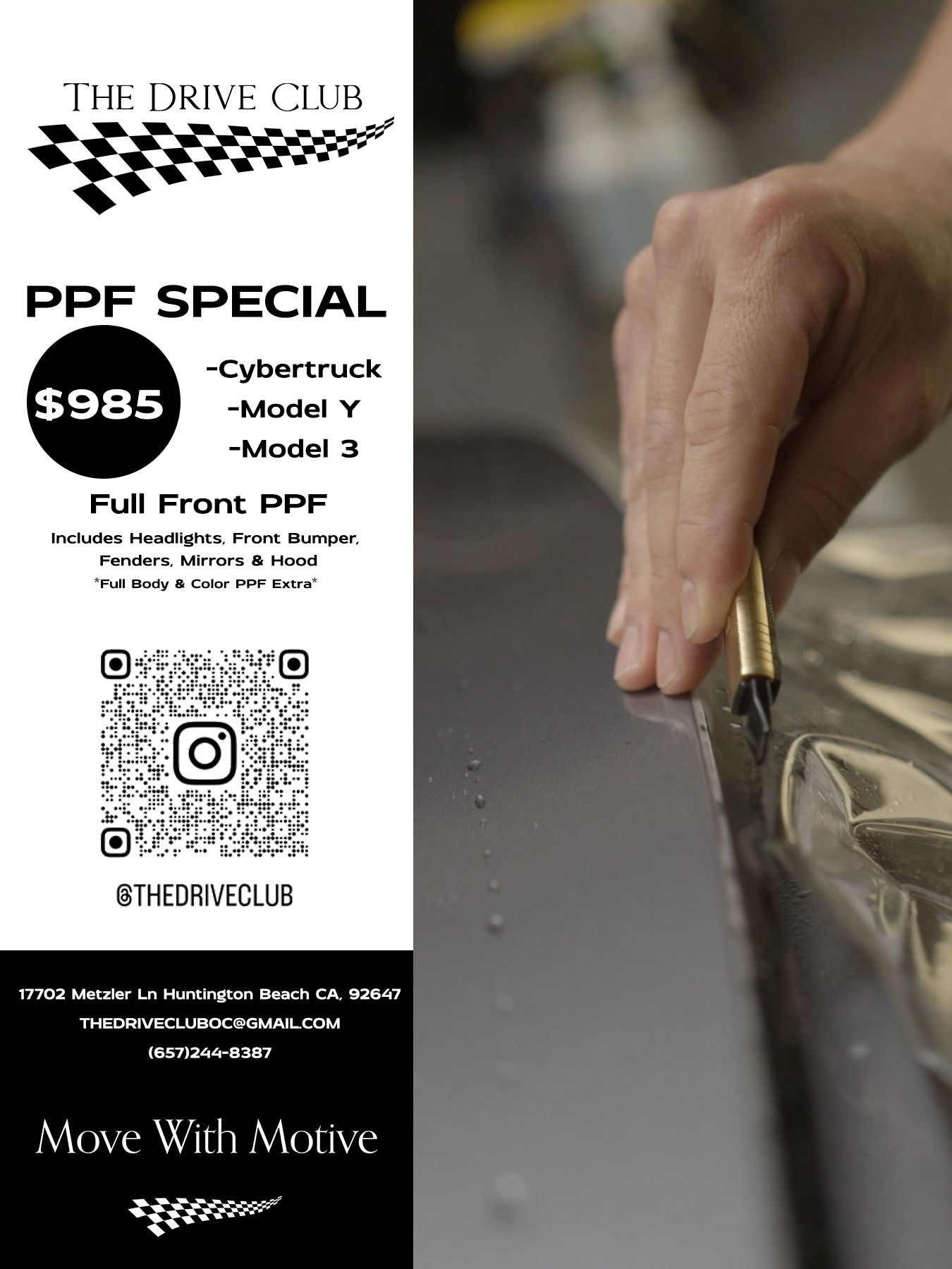 Paint Protection Film PPF