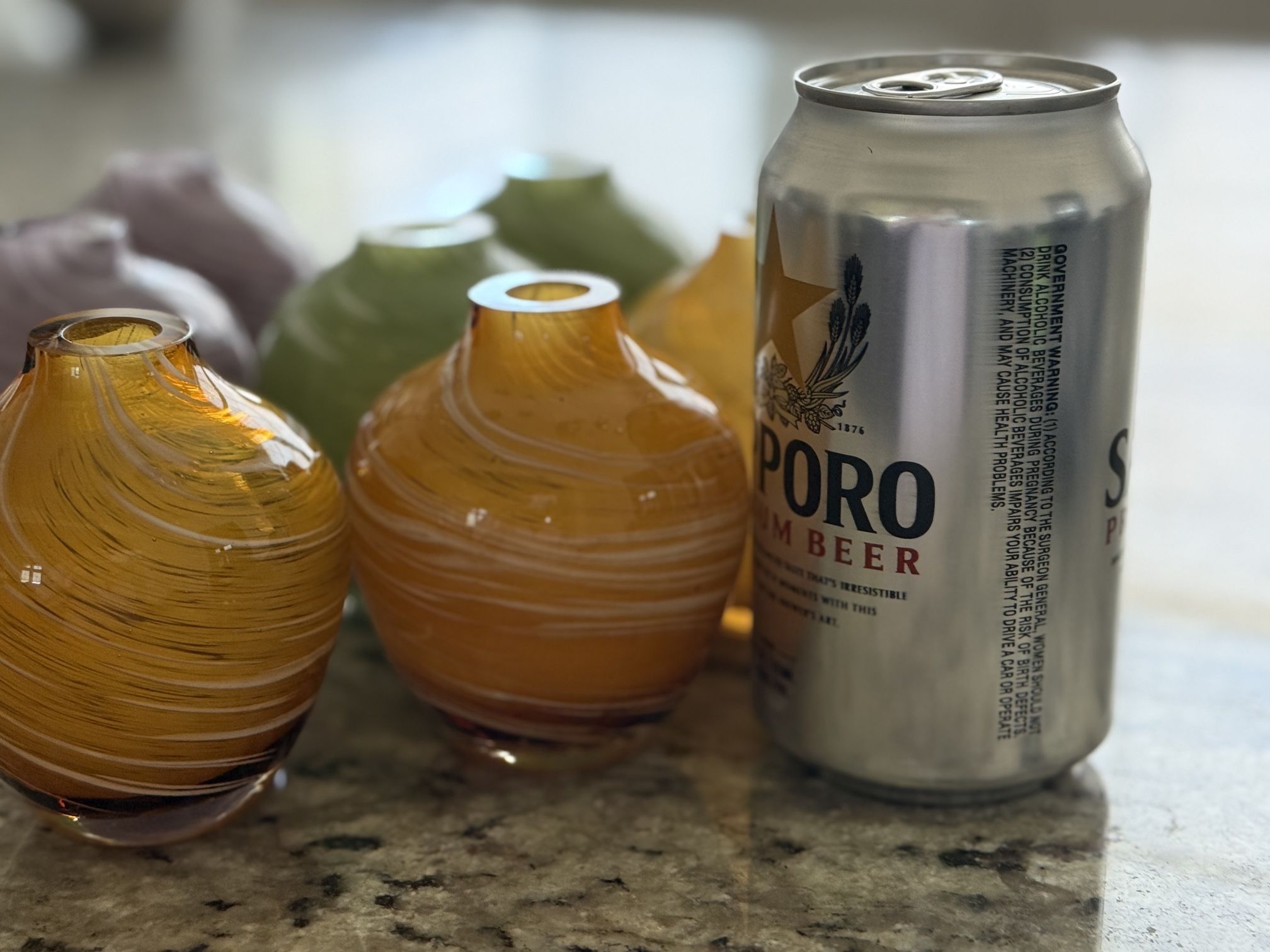 Glass Candle Holders