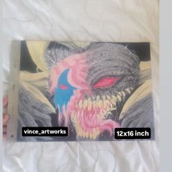Spawn: Violator 12x16 Inch Painting 