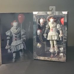 Pennywise 7" action figure 2017 NECA IT MIB