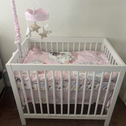 Mini Crib With Mattress Only 