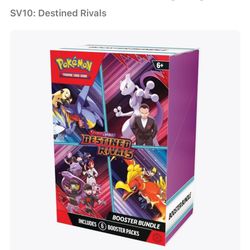 Destined Rivals Booster Bundle Below Resale 