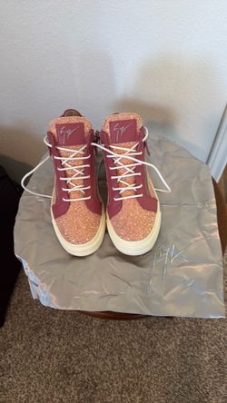 Giuseppe Zanotti Glitter High-Top Sneakers