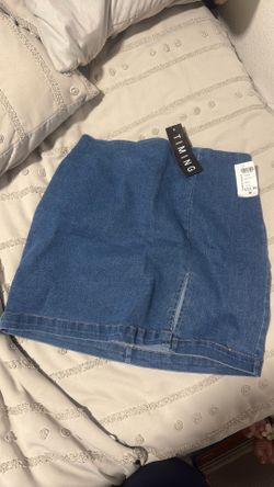 Denim skirt