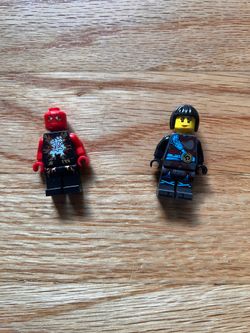 LEGO Airjutsu Ninjago Kai and Hand of Time Nya Minifigure Pair – Public Meetup