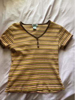 Colorful striped shirt