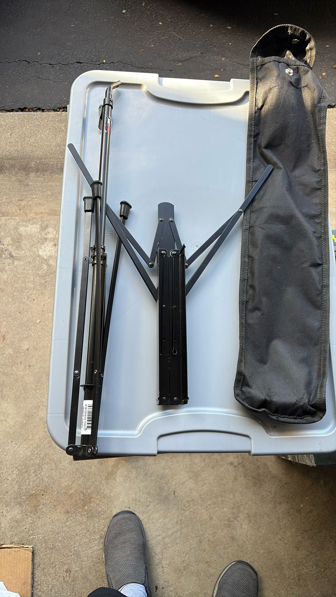 Music Stand With Case