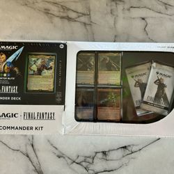LIMITED EDITION Magic the Gathering x Final Fantasy Commander Deck and Boosters