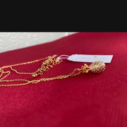 Kate Spade Pineapple Necklace 