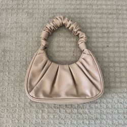 Women's Ruched Handle Shoulder Bag