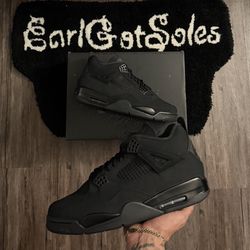Jordan 4 Black Cat Size 12