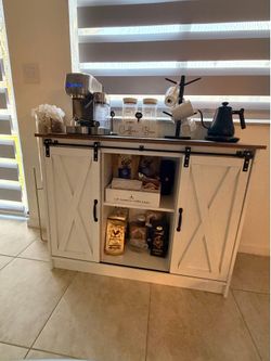Coffee Bar Cabinet (Moving Sale)