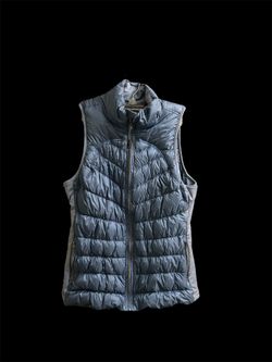 Tangerine Size Small Blue Puffer Down Vest