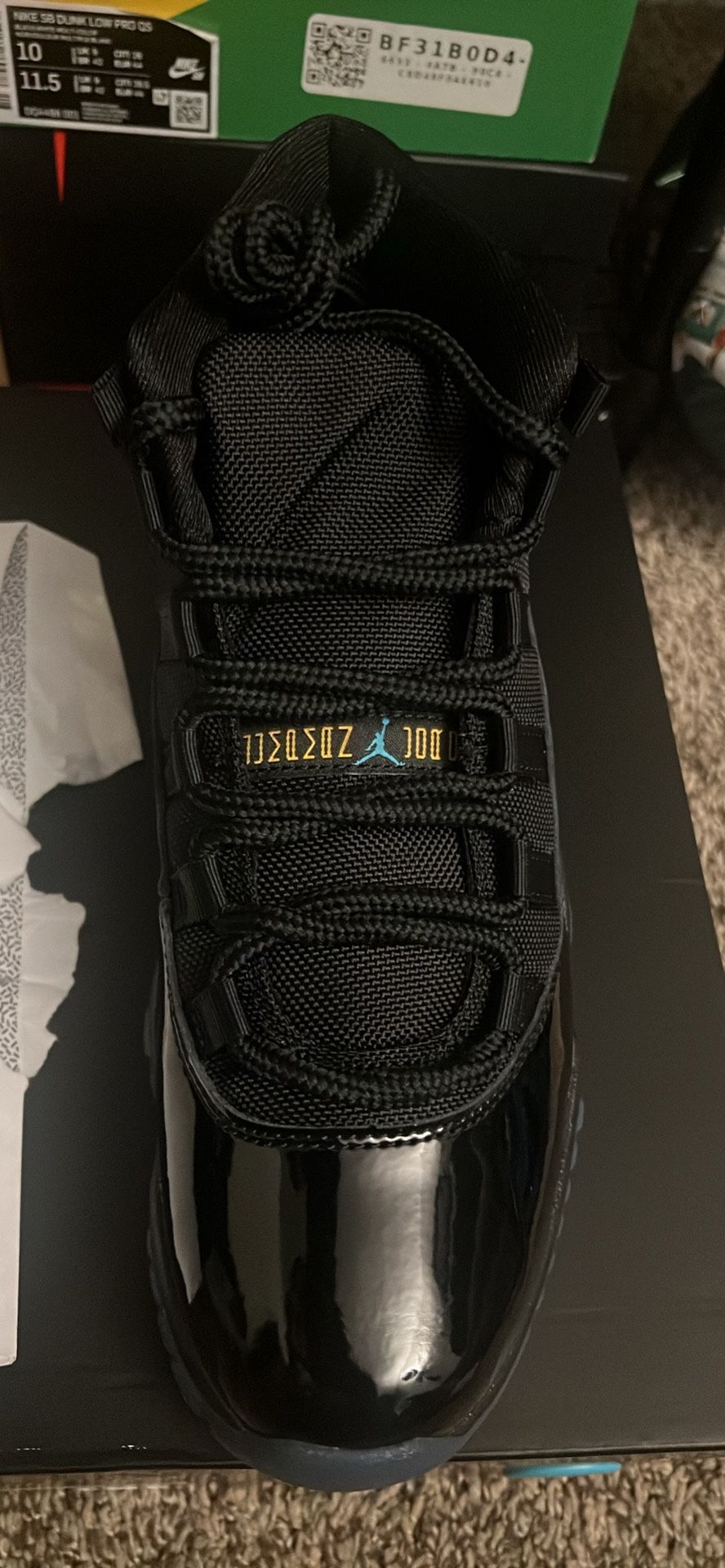 Size 9 Jordan 11 Gamma