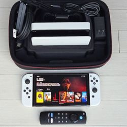 Nintendo Switch OLED 1TB MOD | 200 Games + 10k Retros + Movies|