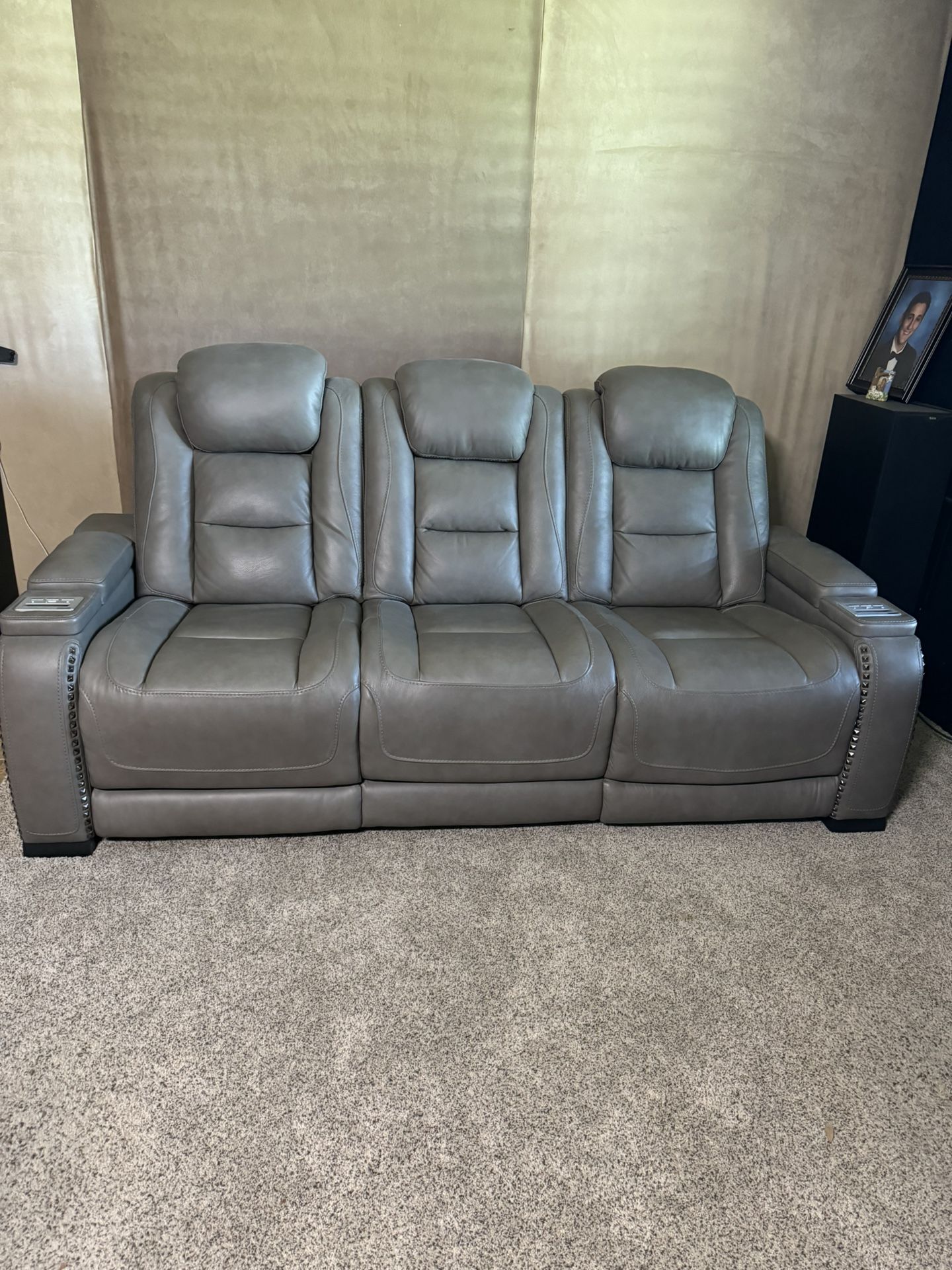 Leather Couch