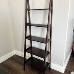 Wood Ladder Shelf / Bookcase – $50 OBO